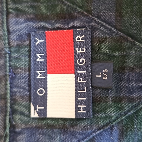 Tommy Hilfiger button down long sleeve size L - Picture 4 of 8